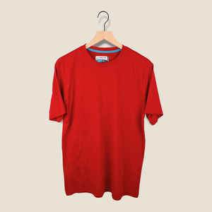 Magellan Outdoors Fish Gear Loose Fit Tee, Red, M